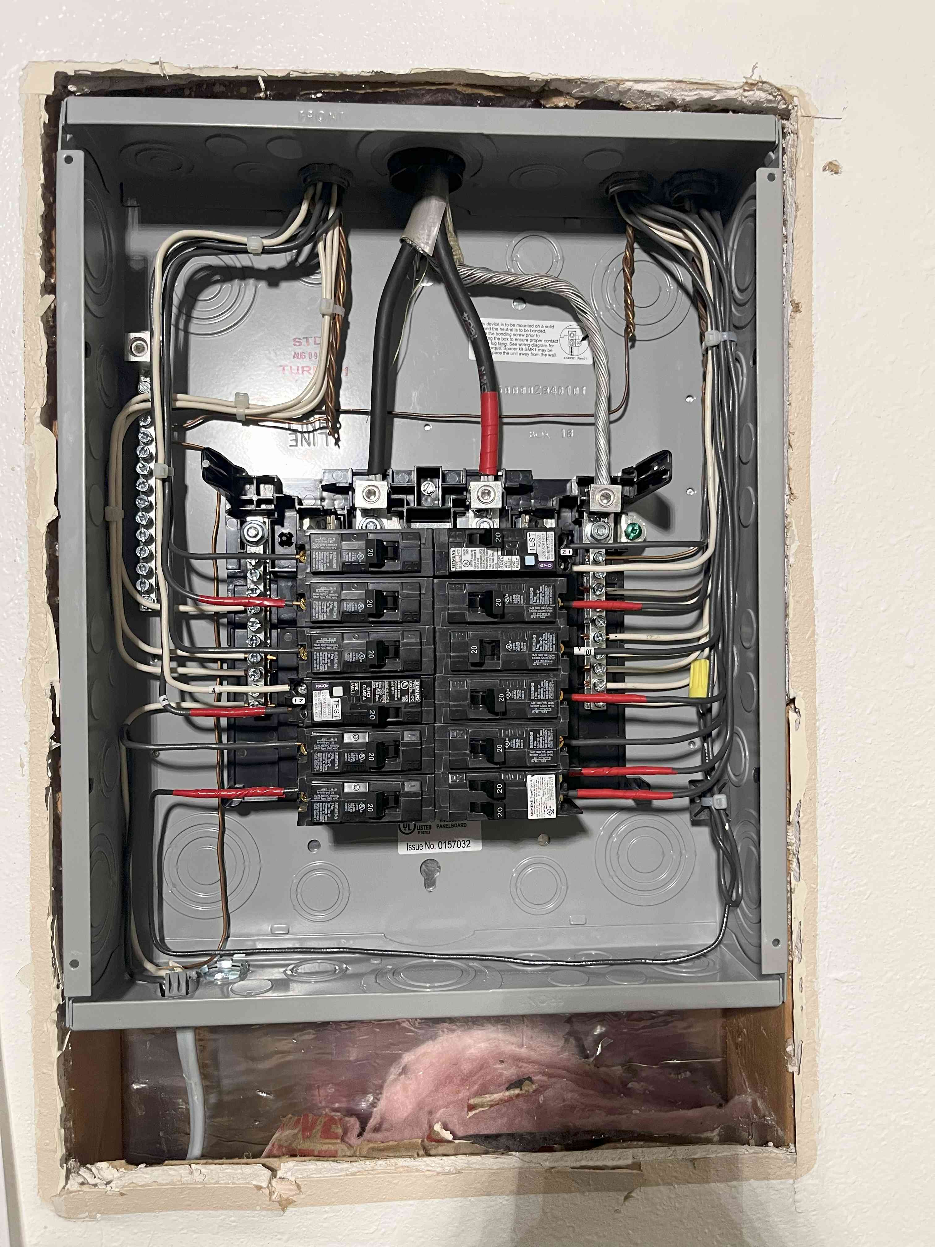 New 200 amp electrical panel upgrade required for EV charger installation in San Antonio home